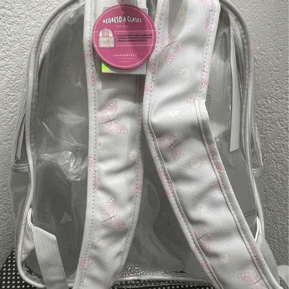 Transparent Gray Backpack - Picture 2 of 3
